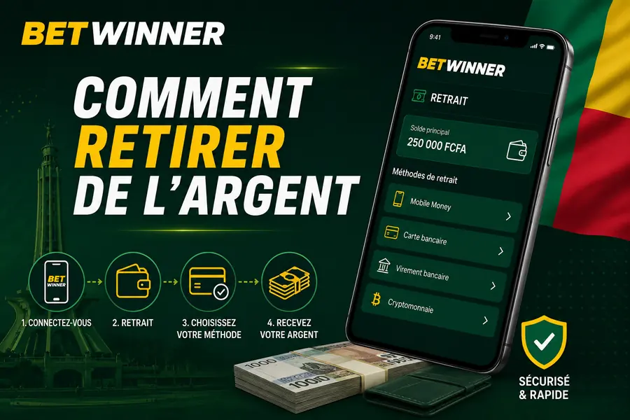 comment retirer de l'argent sur betwinner